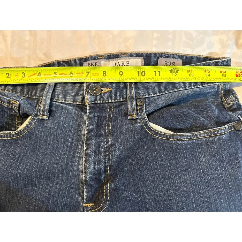 Men's BKE 32x30  Jake Jeans Blue Straight Medium Wash  Denim